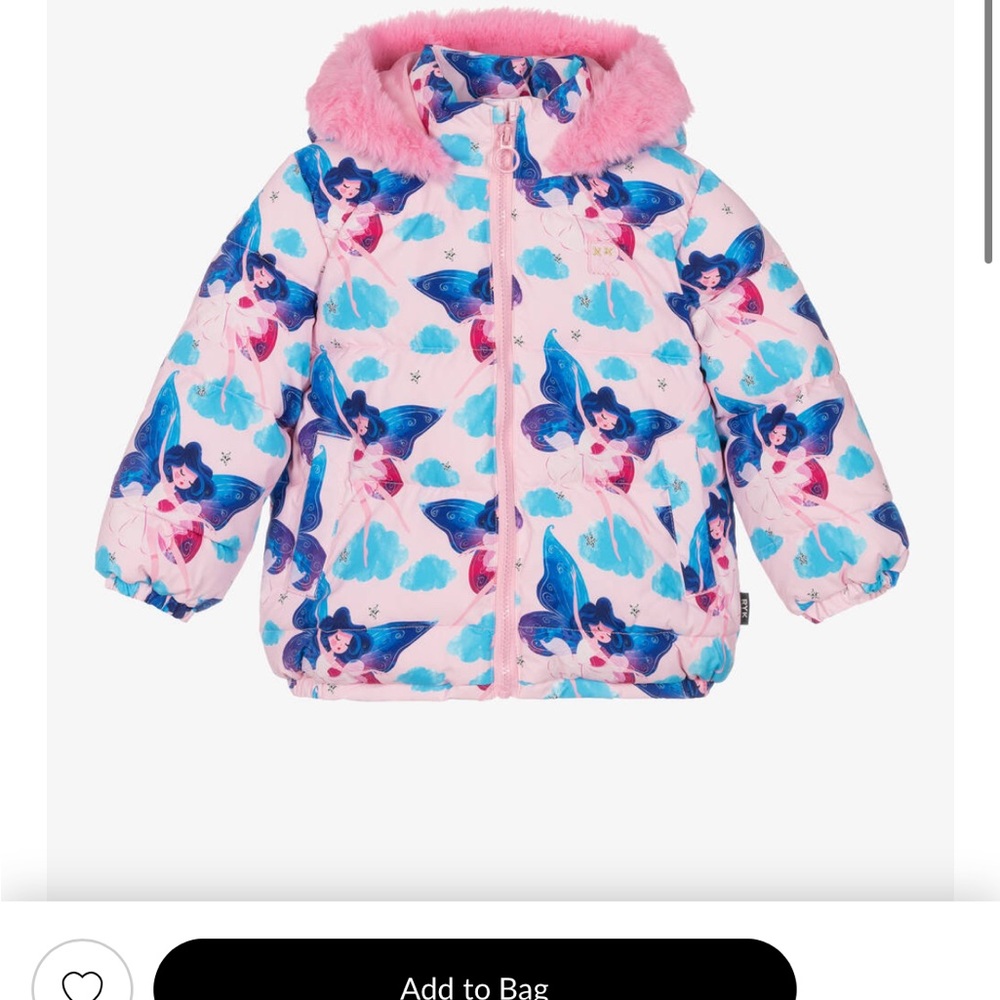 Rock Your Baby Pink and Blue Fairy Jacket
